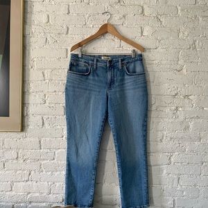 Madewell 30 petite mid rise perfect vintage jeans from